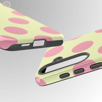 Strawberry Lemonade Polka Dot Phone Case
