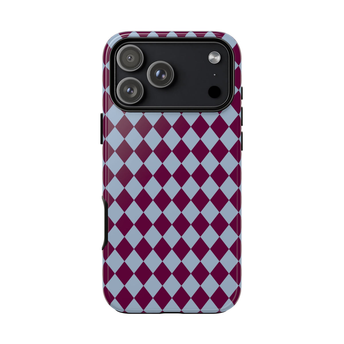 Bordeaux Breeze Harlequin Phone Case