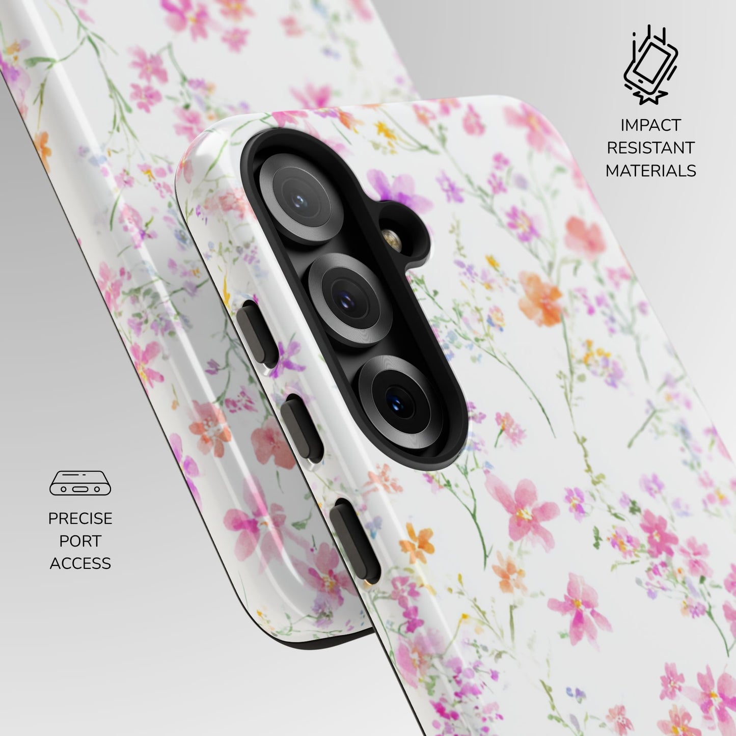 Custom Meadow Blossom Phone Case