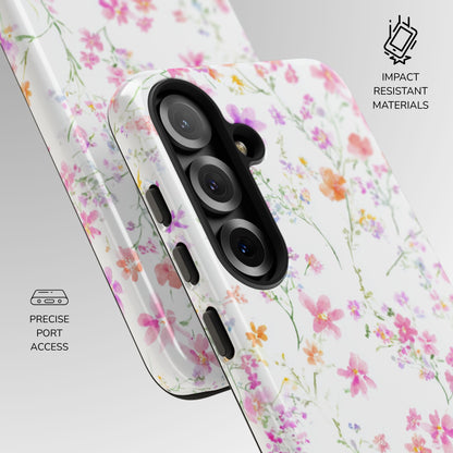 Custom Meadow Blossom Phone Case