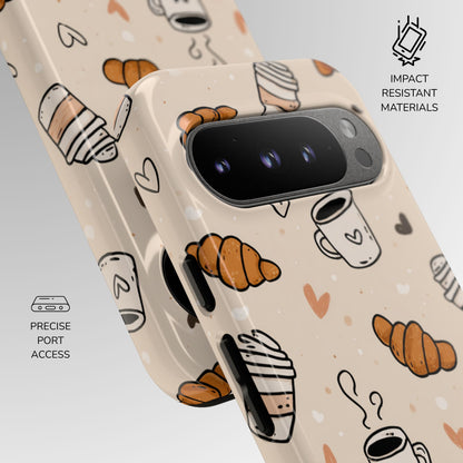 Croissant & Chill Phone Case