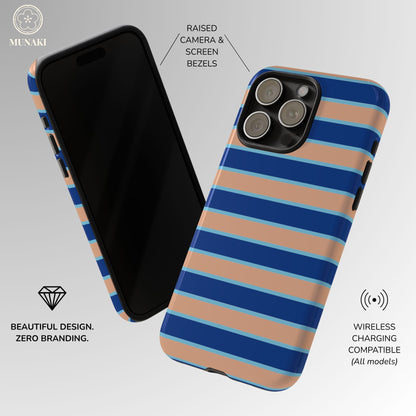 Metropolitan Club Striped Phone Case