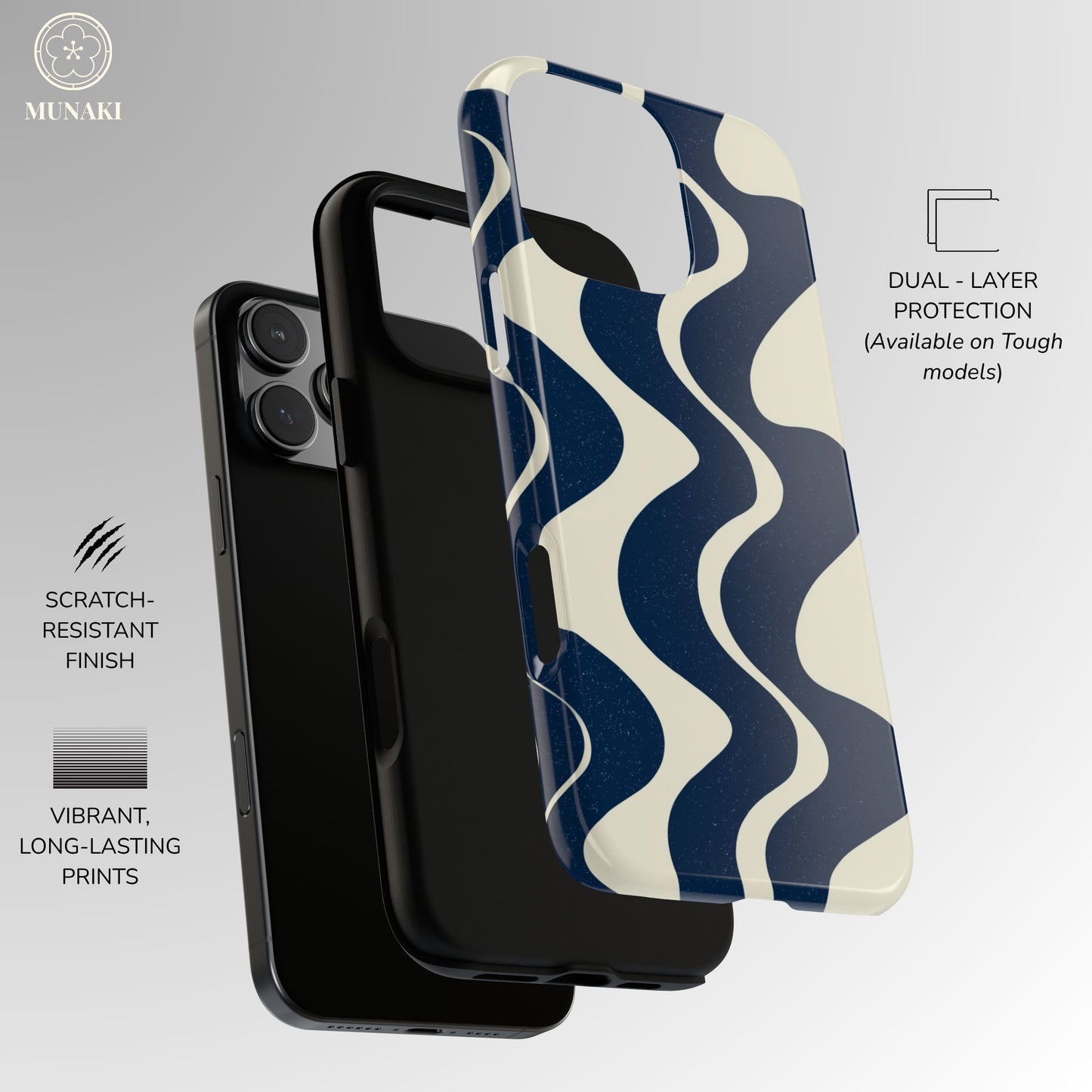 Midnight Wave Phone Case
