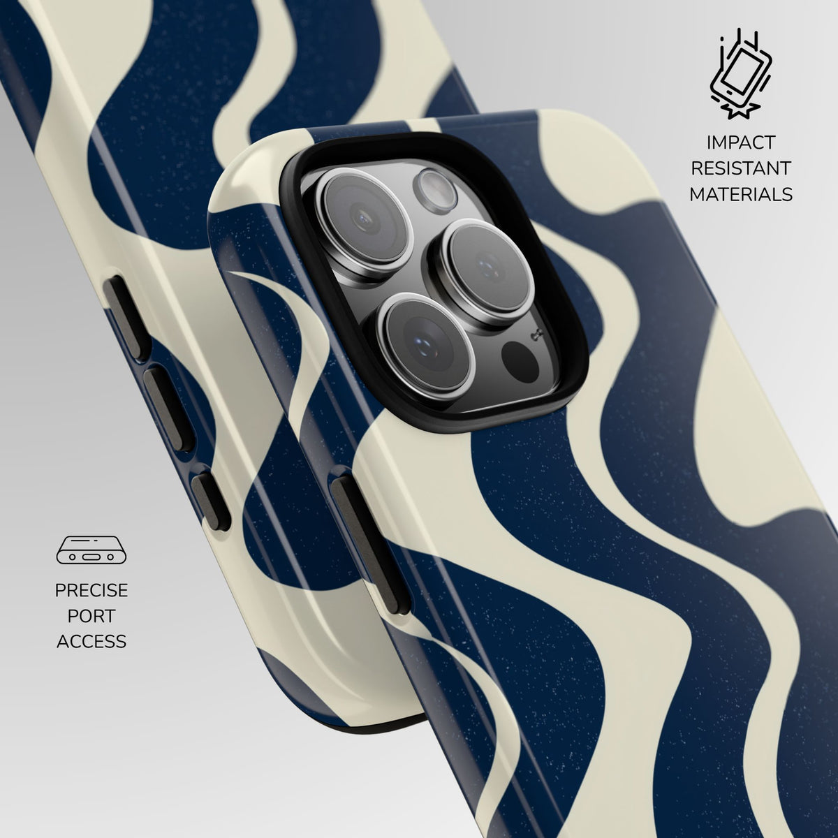 Midnight Wave Phone Case