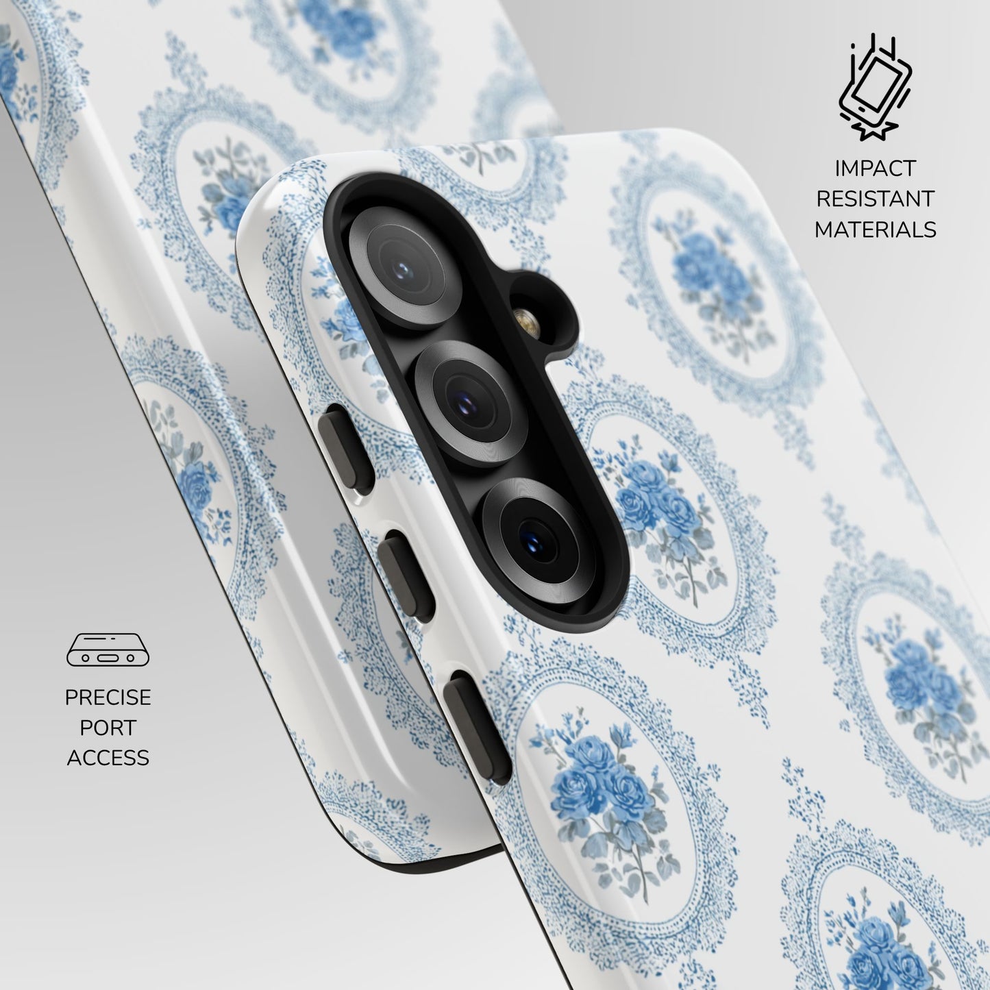 Porcelain Cameo Phone Case