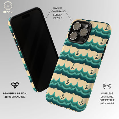 Hamptons Harbor Phone Case