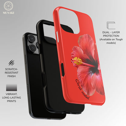 Coral Coded Phone Case