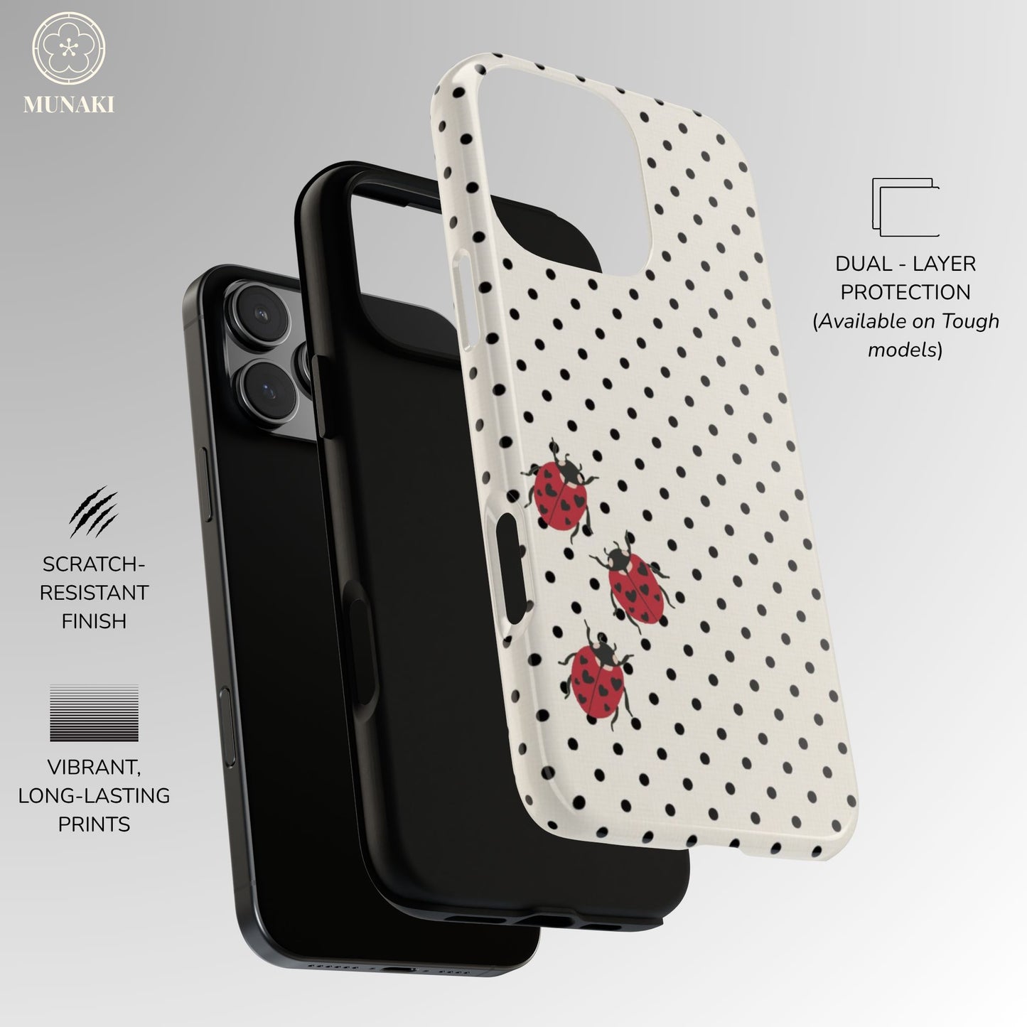 Minimalist Ladybug Phone Case
