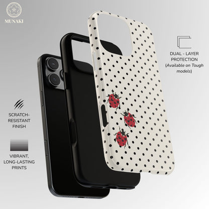Minimalist Ladybug Phone Case