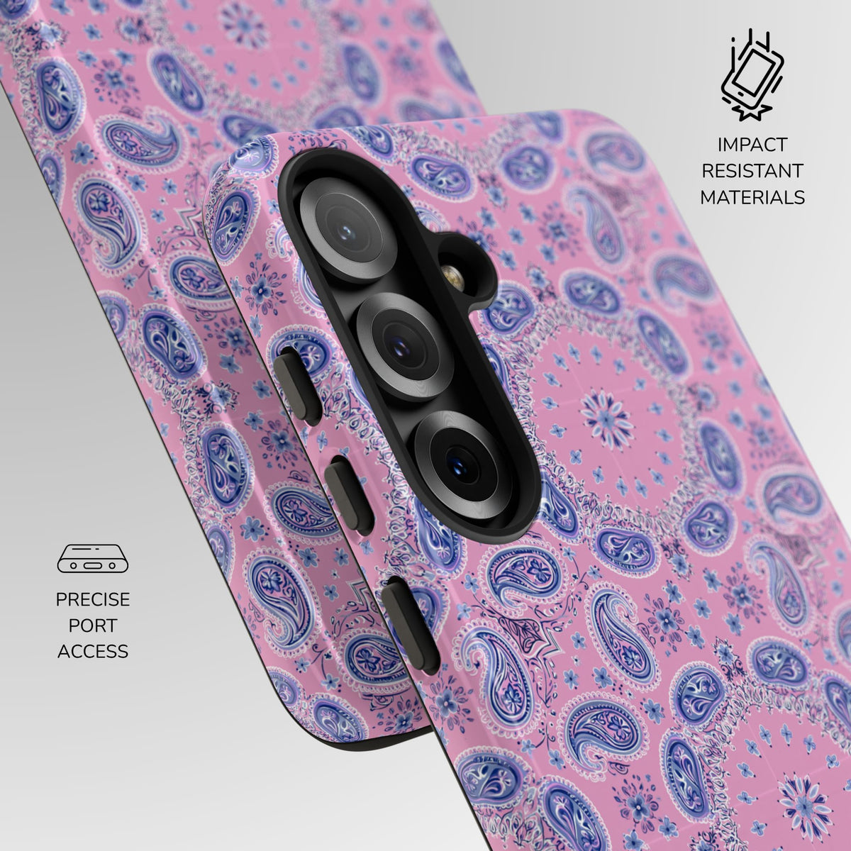 Pink Bandana Phone Case