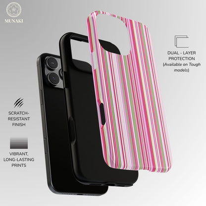 Sweet Summer Stripes Phone Case