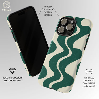 Matcha Wave Phone Case