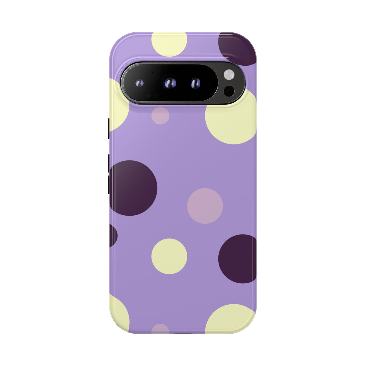 Aubergine Pop Polka Dot Phone Case