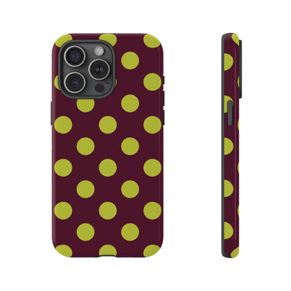 Bordeaux Olive Phone Case
