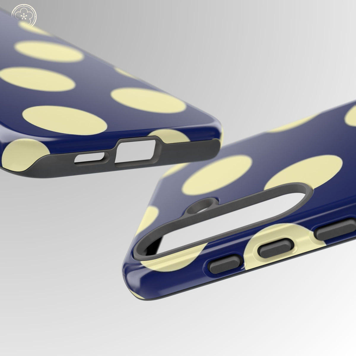 Midnight Yacht Polka Dot Phone Case