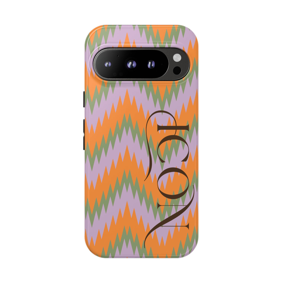 Electric Sunset Chevron Phone Case