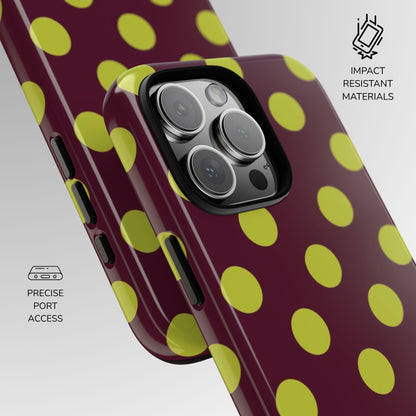 Bordeaux Olive Phone Case