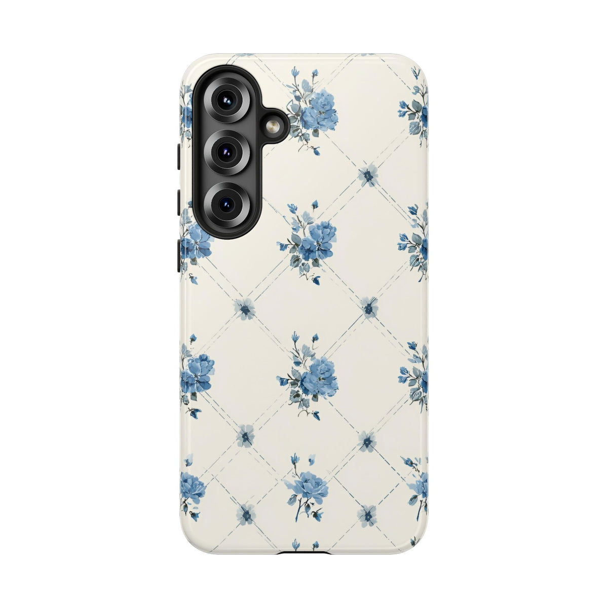 Vintage Quilt Blossom Phone Case