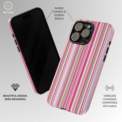 Sweet Summer Stripes Phone Case