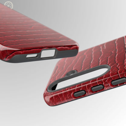 Cherry Croc Phone Case