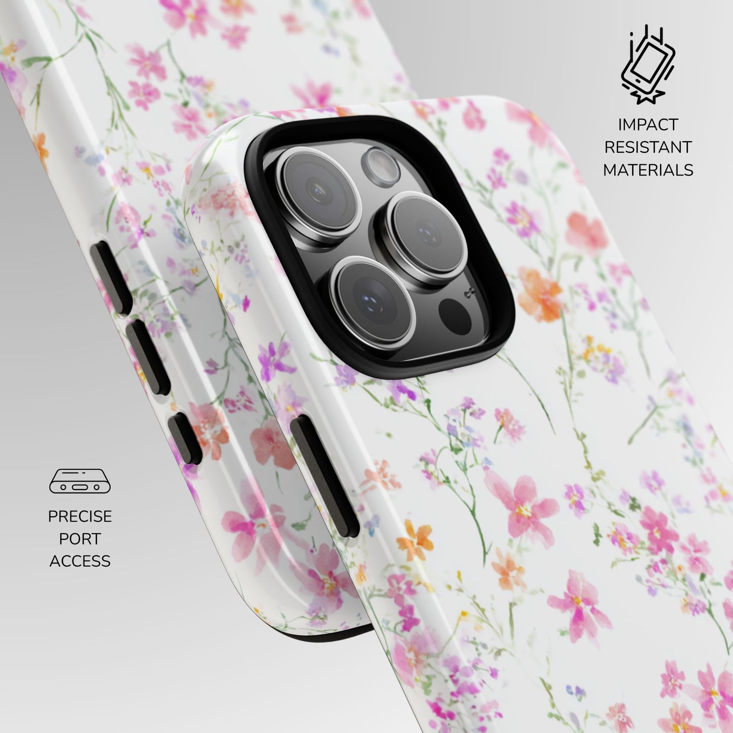 Custom Meadow Blossom Phone Case