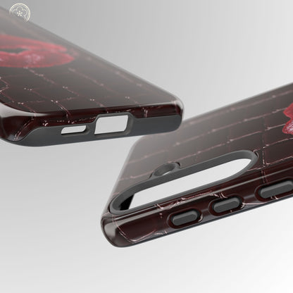 Mahogany Kiss Croc Phone Case
