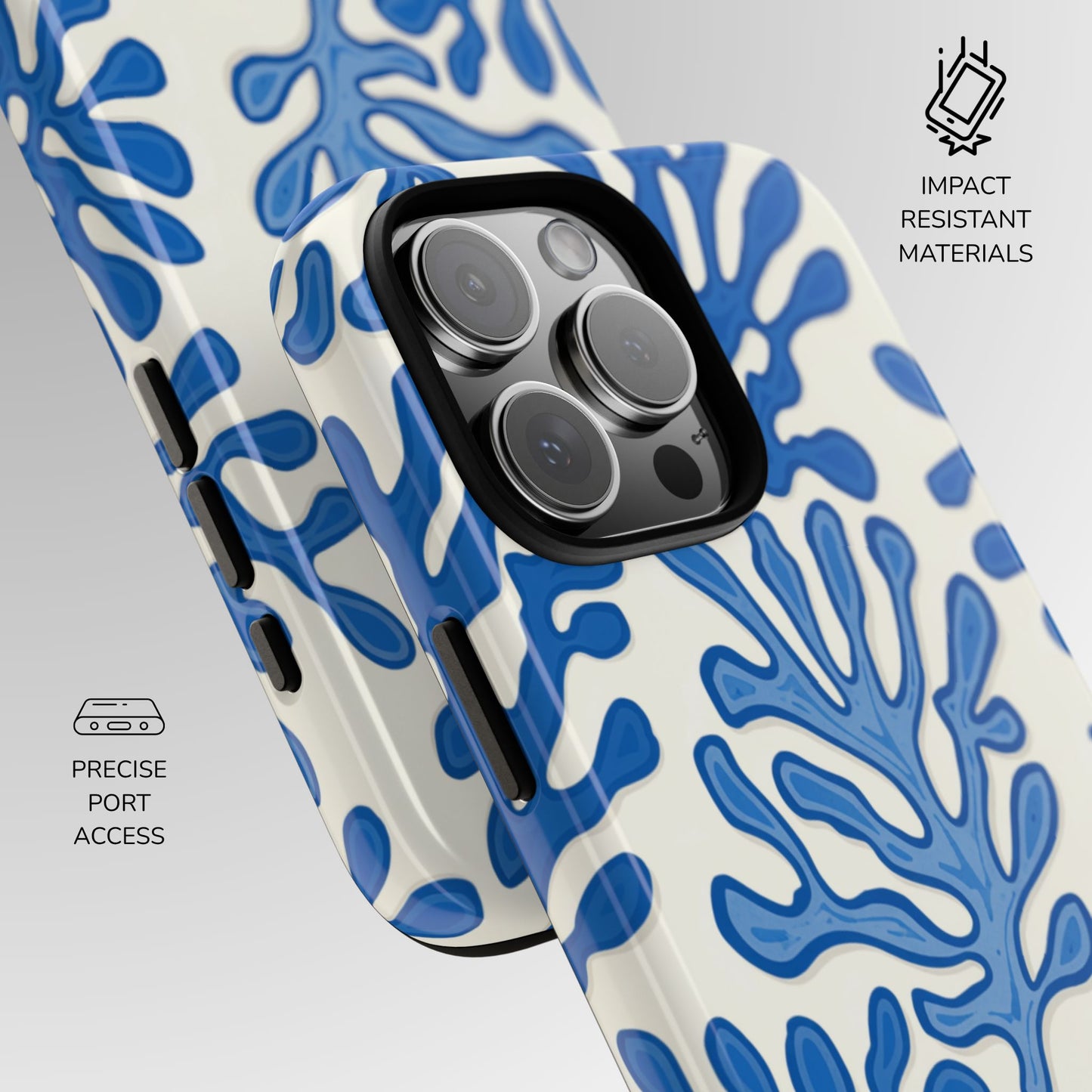 Capri Coral Phone Case