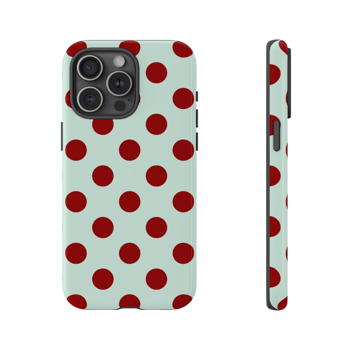 Mint Gelato Polka Dot Phone Case