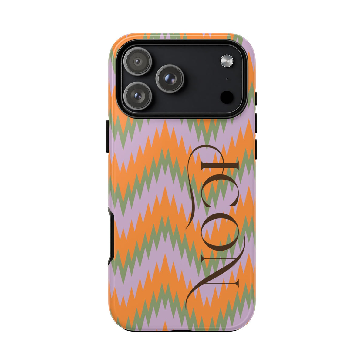 Electric Sunset Chevron Phone Case