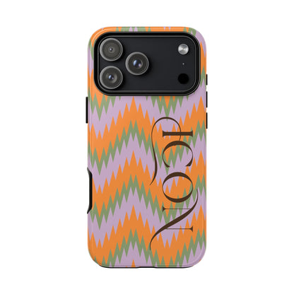 Electric Sunset Chevron Phone Case