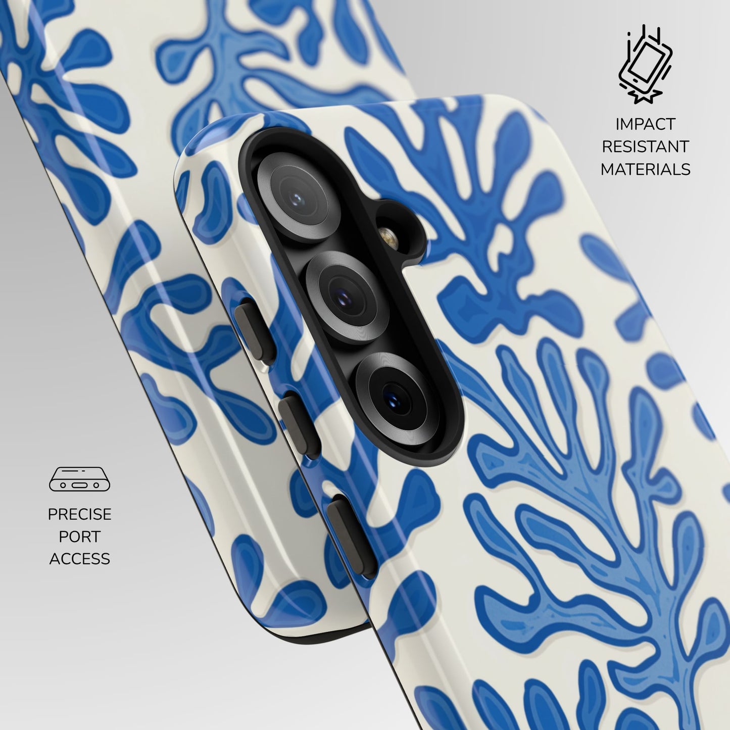 Capri Coral Phone Case