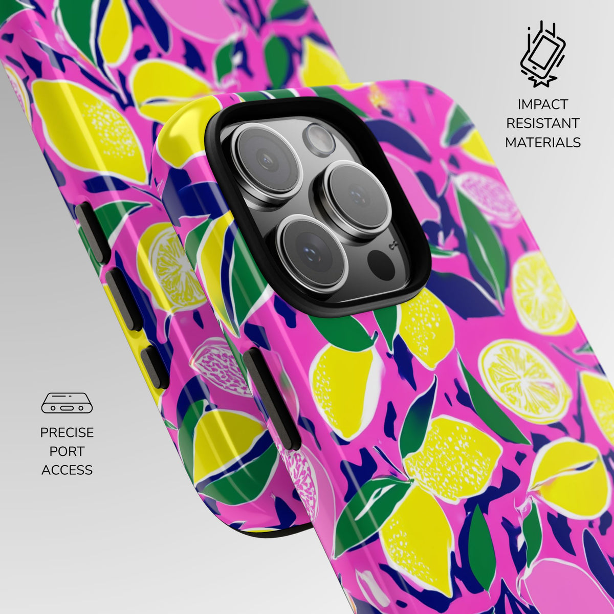 Electric Citrus Phone Case