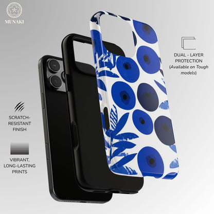 Cobalt Berry Phone Case