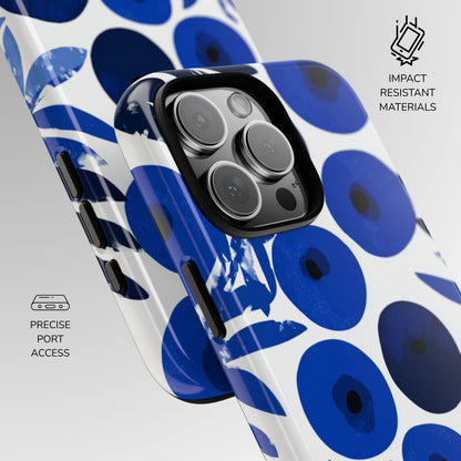 Cobalt Berry Phone Case