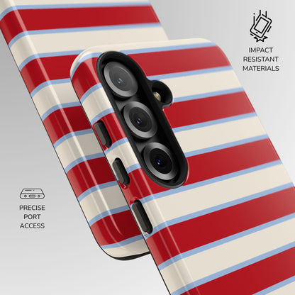 Grand Prix Striped Phone Case