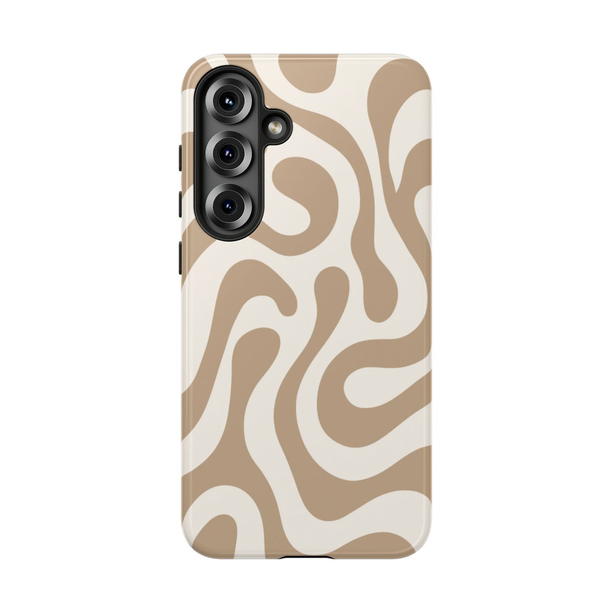 Vanilla Cream Swirl Phone Case