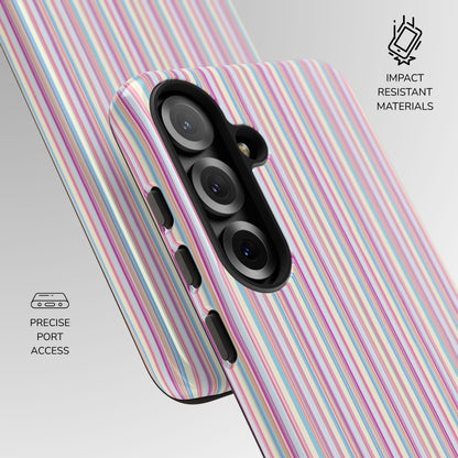 Cotton Candy Stripes Phone Case