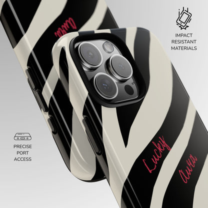 Lucky Aura Zebra Phone Case