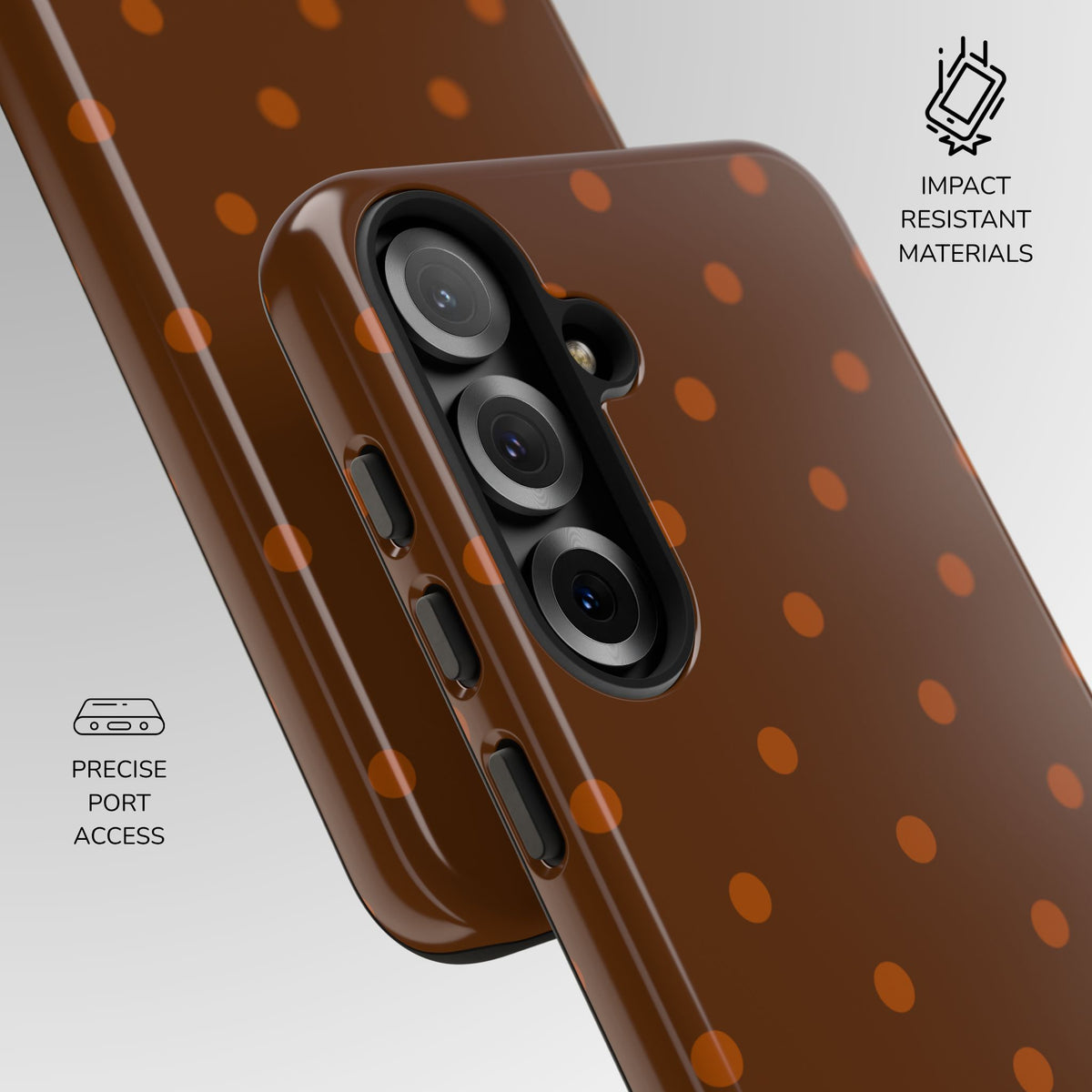 Espresso Glaze Phone Case