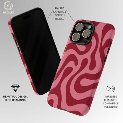 Cherry Sunset Swirl Phone Case