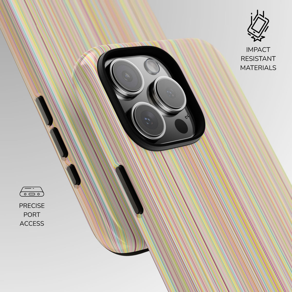 Gelato Stripes Phone Case